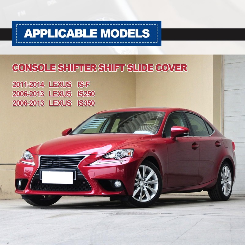 35975-53020 Shift Slider Center Console Slide Cover Compatible with IS250