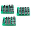 CANADUINO® 3 pcs. Matrix Keypad 4x4 for Arduino Raspberry