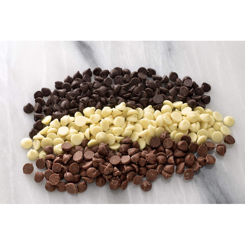Vermont Nut Free Chocolates Baking Chips (White Chocolate) 16 Ounces,