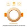 YGS-Tech 2 Inch LED Recessed Lighting, Dimmable Downlight 3W(35W Halogen