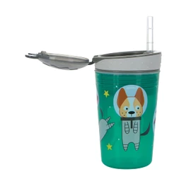 Nuby Vaso Snacknsip Antiderra 9 Oz