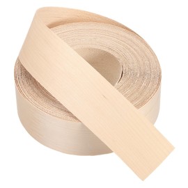 PATIKIL Maple Edge Banding, 2 Inch x 49.2 ft Wood Veneer Tape Pre-glued Flexible Plywood Edge Banding with Hot Melt Adhesive for Furniture Restoration