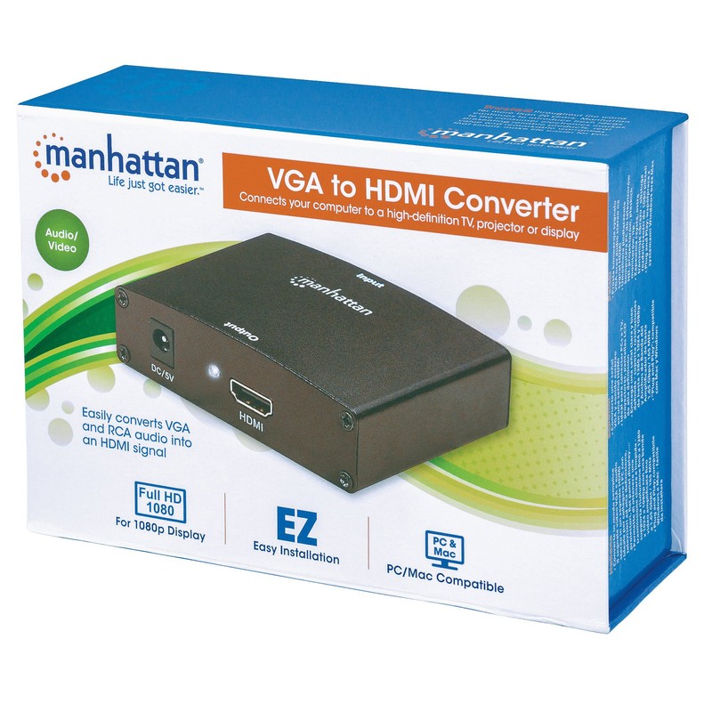 MANHATTAN 177351 CONVERTIDOR Video SVGA+Audio A HD