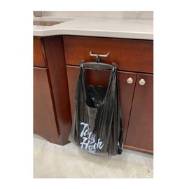 Tidy Hook Home | Multi-use Bag Holder for Cabinet Doors | Ideal for Kitchen, Bathroom, Closet, Office, Dorms, Tailgating, Camping and More | Made in the USA