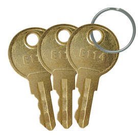 E114 E-114 Paper Towel Keys Replacement for Toilet Paper Dispenser, Paper Towel, Toilet Tissue & Soap Dispensers (3 Pack)