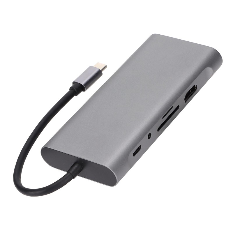 USB C Docking Station 11 in 1 Durable Sturdy 87W