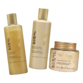 Terramar Colección Gel Ducha, Crema Y Exfoliante Mantequillas Nat