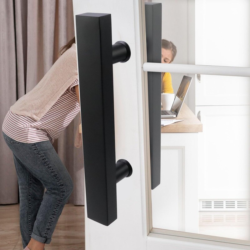 T Tulead Double Sided Push Pull Handles Sliding Door Hardware