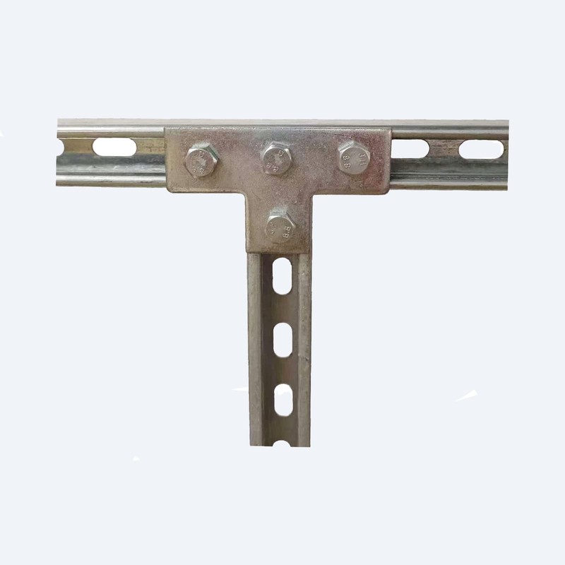 4 Pack 4 Hole T Shaped Connector Flat Plate Fitting