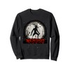 Full Moon With Bats and Wendigo Folklore Sweatshirt
