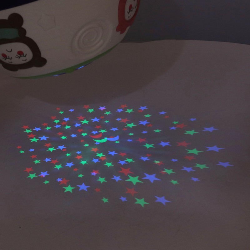Baby Projection Lamp Infant Soft Light Cute Cartoon Projection Lamp