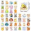 Animal Positive Affirmation Stickers - 50 Pcs Clear PET