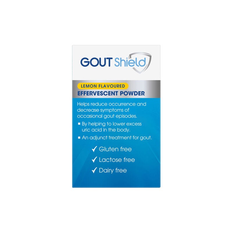 Gout Shield Effervescent Sachets 3.2g Lemon Flavoured 28Pk