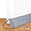 JINMEE Draught Excluder for Doors 90 cm, Door Draught Excluder