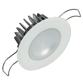 Lumitec 113199 Mirage LED Exterior or Interior Down Light, Flush Mount, Glass Bezel, Warm White Dimming, 2.5-Inch Diameter