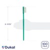 Dukal Fast Brush - Cepillos de dientes desechables prepegados (caja