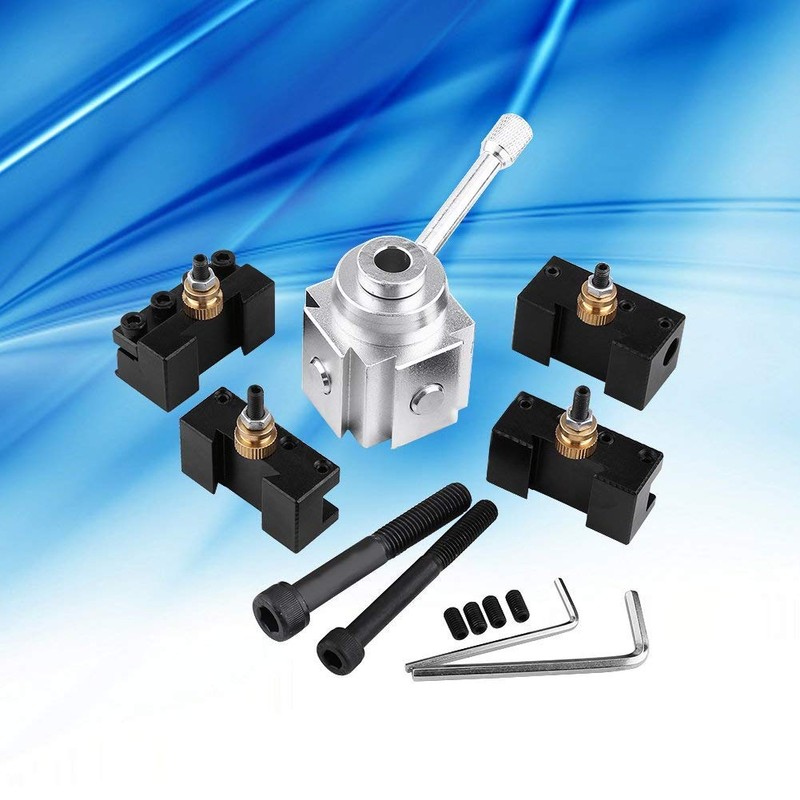 Lathe Quick Change Lathe Accessories, Aluminium Alloy Tool Holder, Steel