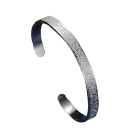 Ayatul Kursi Bracelet Islamic Quranic Surah Bracelet Bangle for Women Islamic Gift for her (Silver)