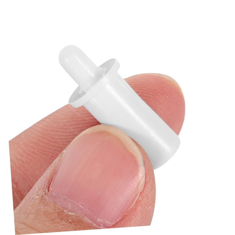 40pcs White Plastic Shutter Repair Pins Kit for Home Window