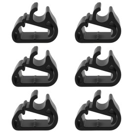Pack of 6 Clips for Windscreen Wiper Arms, Compatible with 3008, 5008 & C5, DS7 Mounting Clips for Windscreen Wiper Arm, Wiper Blade Accessories, Hose Washer Accessories, Maintenance Care