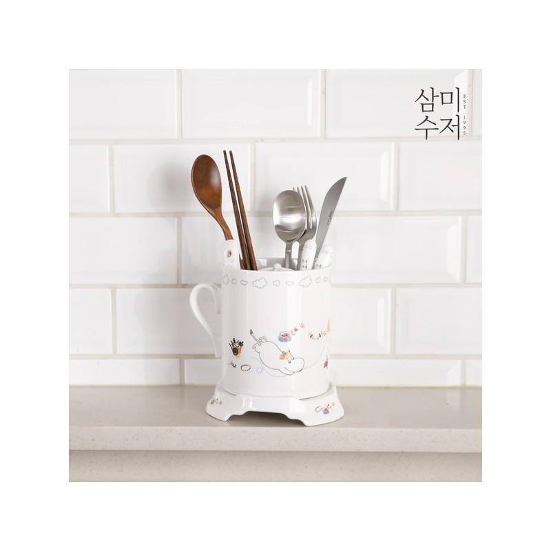 Moomin The Kitchen Cutlery Holder with Handle / 무민 더키친