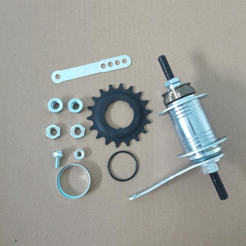 ZZRSDAN Silver Bicycle Coaster Brake Hub/Bike Brake Rear Hub 32