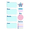 Planificador Planner Semanal Stitch Personalizado