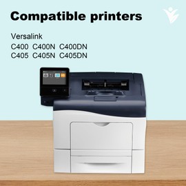 VersaLink C400/C405 Extra High Capacity Toner Cartridge Replacement for Xerox 106R03524 106R03525 106R03526 106R03527 Use for Xerox VersaLink C400 C405 C400N C405N C400DN C405DN Printer (4 Pack, BCMY)
