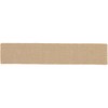 Greetings Jute Burlap Tan Runner 12x72