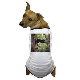 CafePress Black Cat Birdhouse Dog T Shirt Dog T-Shirt, Pet Clothing, Funny Dog Costume