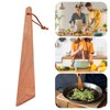 Kitchen Spatula | Flat Wooden Turner,Non-Scratch Kitchen Flat Flipper for