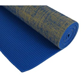 Kakaos Natural Jute Yoga Mat (Blue)