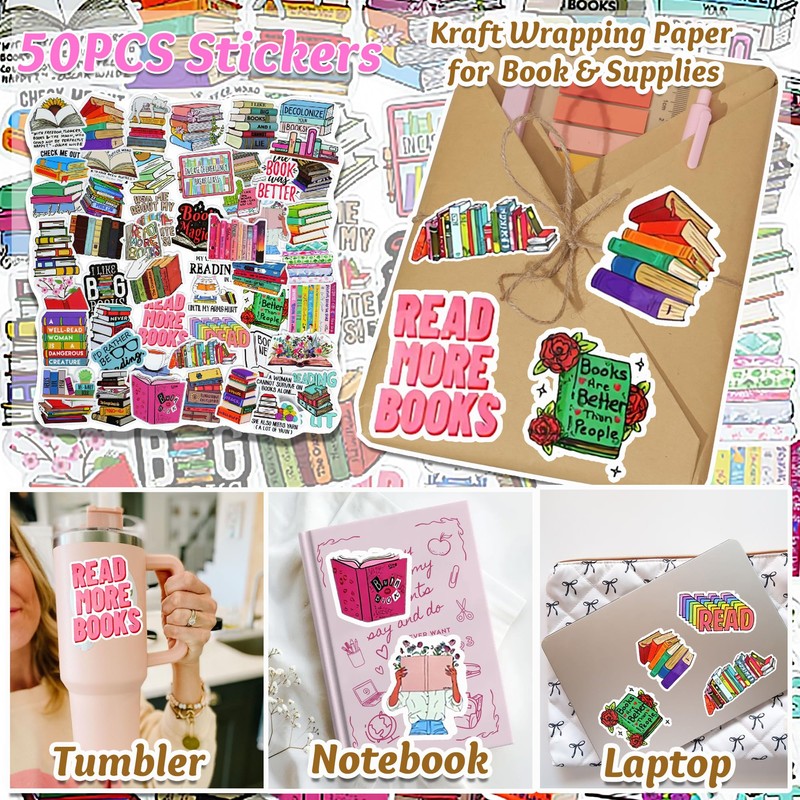 Namifin Book Lovers Gifts Box, Bookish Reading Lovers Gifts including