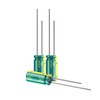 JCCON 10-Pack 50V 2.2uF Premium Quality Low ESR Electrolytic Capacitors