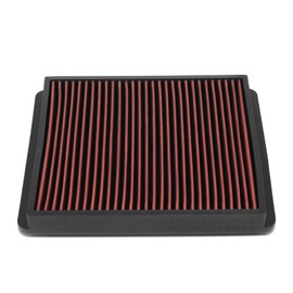 DNA Motoring AFPN-189-RD Filtro de aire lavable al aire limpio, potencia y aceleración mejorada [compatible con Tacoma 1995-2004/99-02 4Runner / 93-98 Supra / 92-97 Lexus SC400 / 92-99 SC300]
