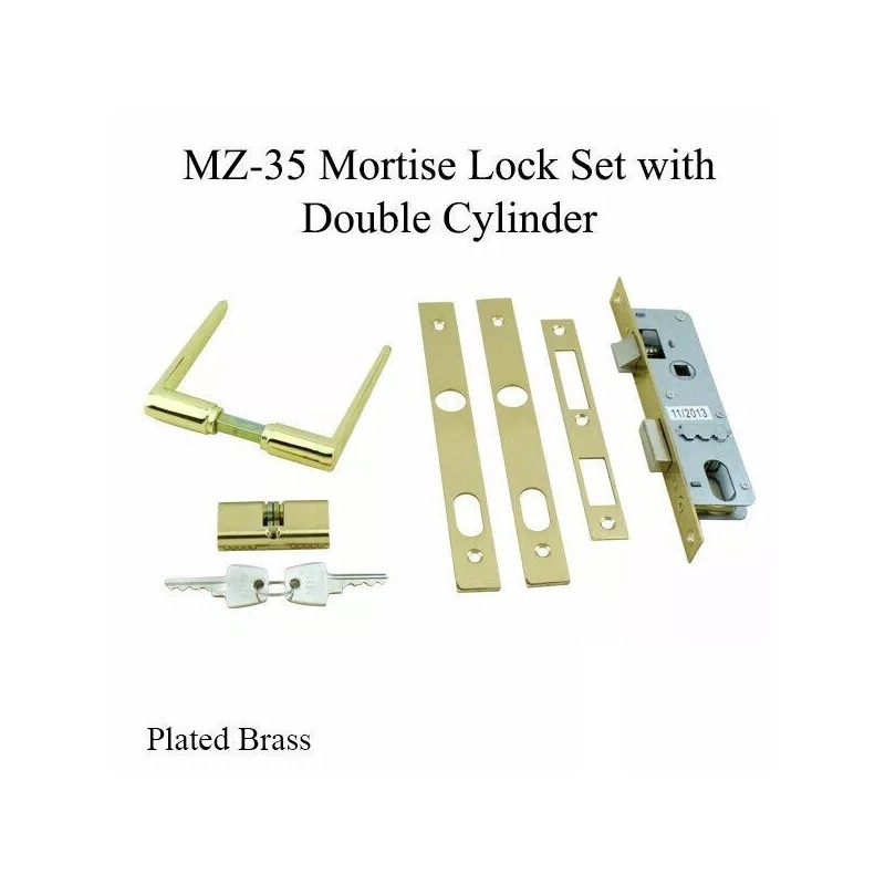 Papaiz Storm Door Lock and Handle Keyed Both Sides Fits