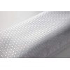 Euroshowers WHITE DIAMOND FABRIC SHOWER EXTRA LONG AND EXTRA WIDE