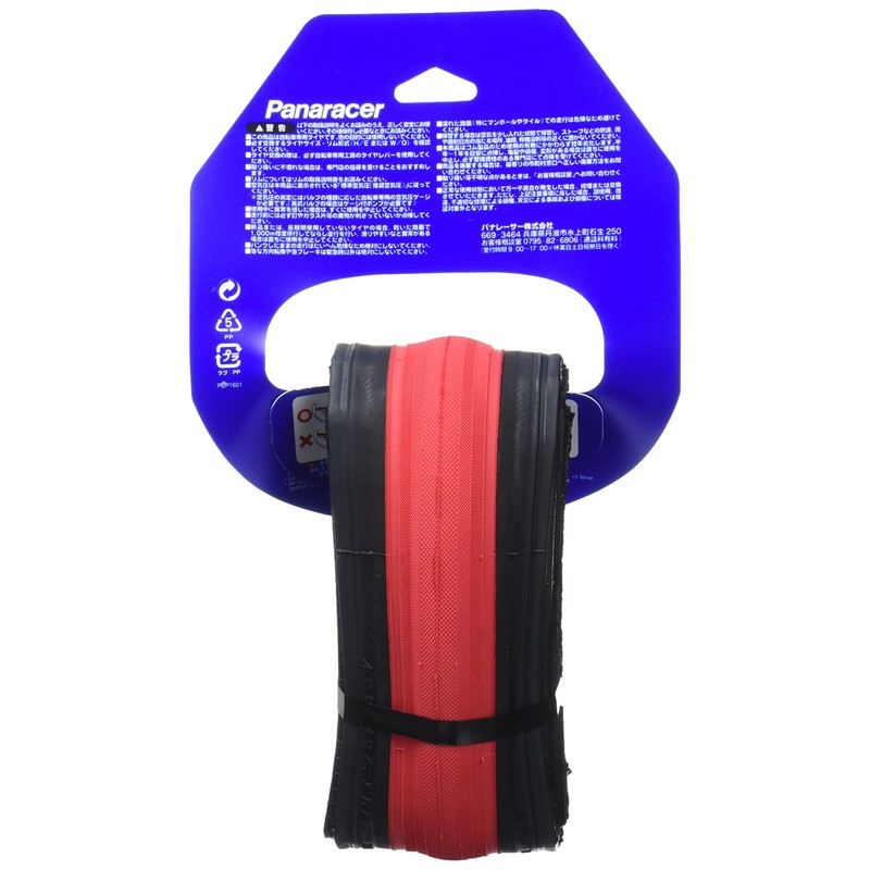 Panaracer F728-CMF-R Clincher Tire, 700 x 28C, Red/Black Sides (For