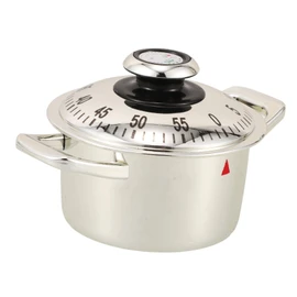GRIRIW Modern Kitchen Timer 60-Minute Countdown Alarm for Cooking Learning and Relaxation