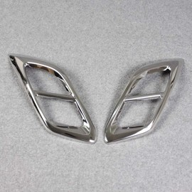 Fit For Lexus RX350 RX450H 2016 2017 2018 2019 2020 2021 2022 Exhaust Muffler Pipe Tip Modling Cover Trims Stainless Steel