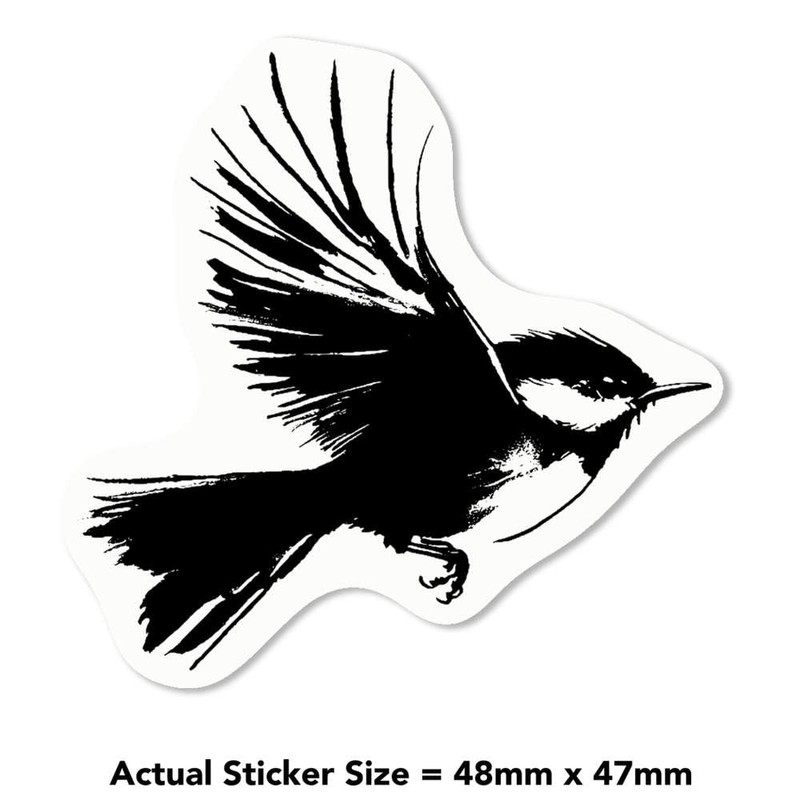 Azeeda 4 x 'Eurasian Wren Bird' White Premium Vinyl Decal