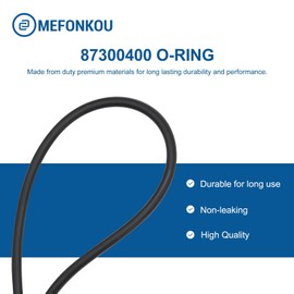MEFONKOU 87300400 Body O-Ring for Pentair Clean & Clear Cartridge Filters Models CC50 CC75 CC100 CC150 CC200 Replace 87300400Z O-343 47044706R (2/Pack)
