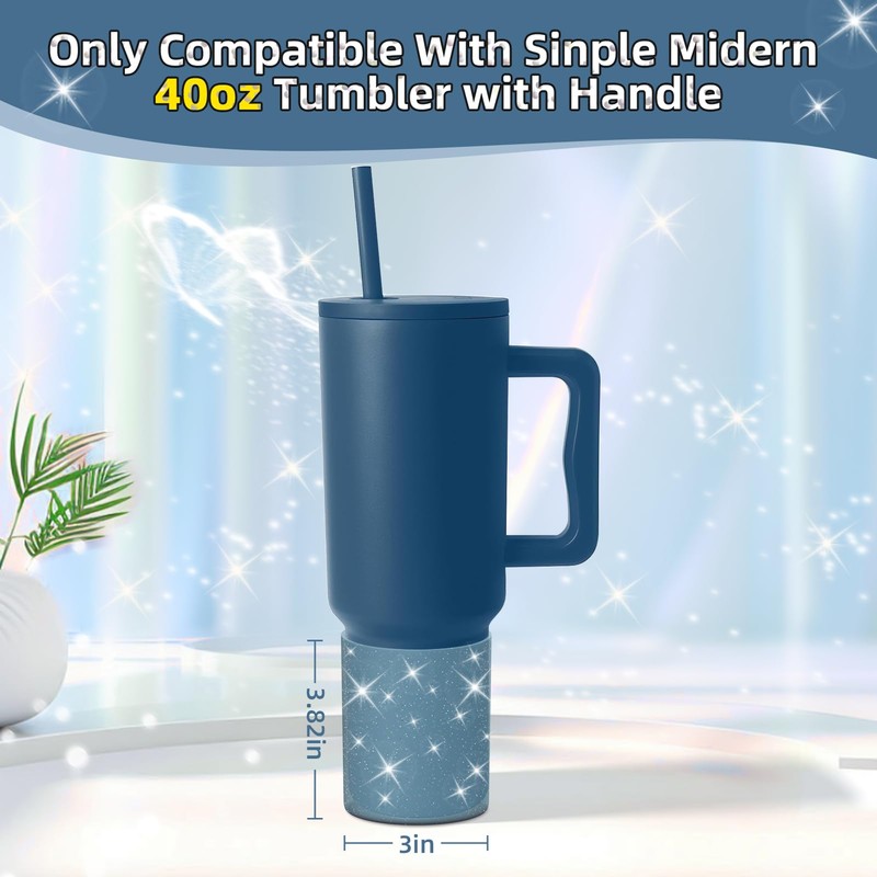 BKBY Glitter Higher Boot, Compatible with Sinple Midern 24/30/40 oz