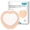 Dimora Wound Dressing Sacrum Foam Bandages Silicone Adhesive Border 7.08"x7.08"