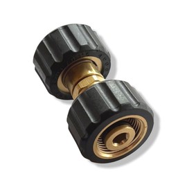 M&M Smartek Hose Connector M22 - M22 Female Thread 6 cm Long for / Compatible with Kärcher K HD HDS & Kränzle Pressure Washers up to 275 Bar / 93 °C