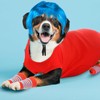 Huhumy 8 Pcs Dog Costume Outfits Red Soft Breathable Shirts
