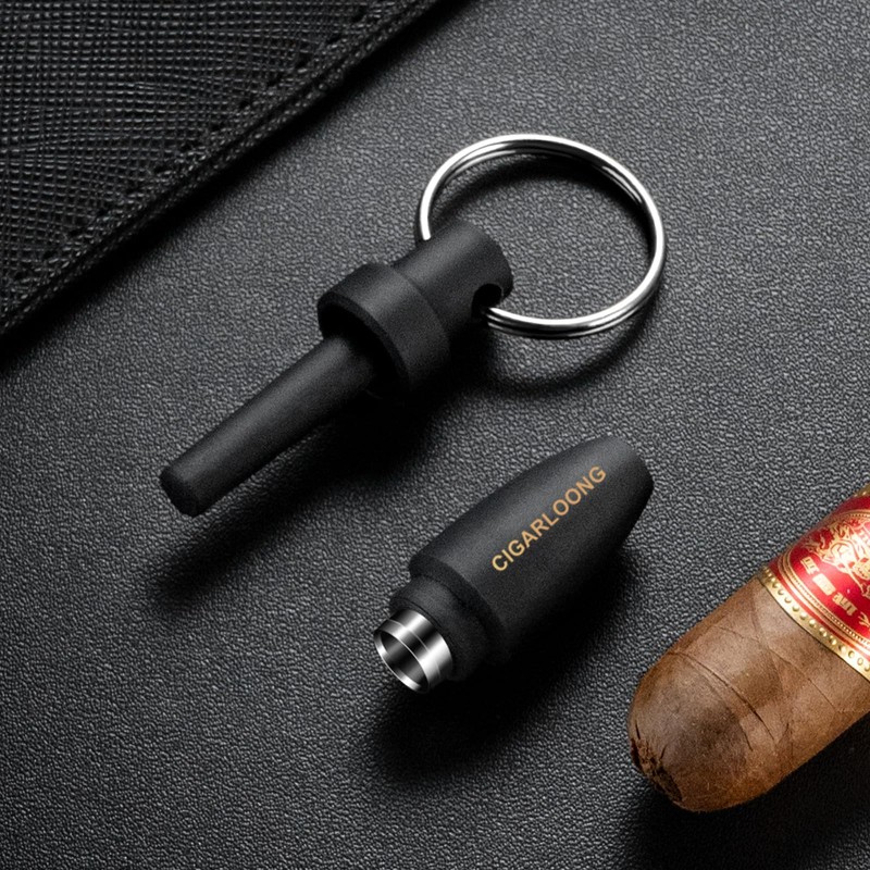 CIGARLOONG Cigar Punch, Mini Cigar Punch Cutter,Portable Cigar Hole Opener