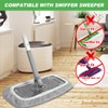 Reusable Microfiber Mop Pads Dry Sweeping Cloths Compatible with Swiffer
