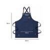crazy bean BBQ Apron for Men Women Adjustable Work Apron