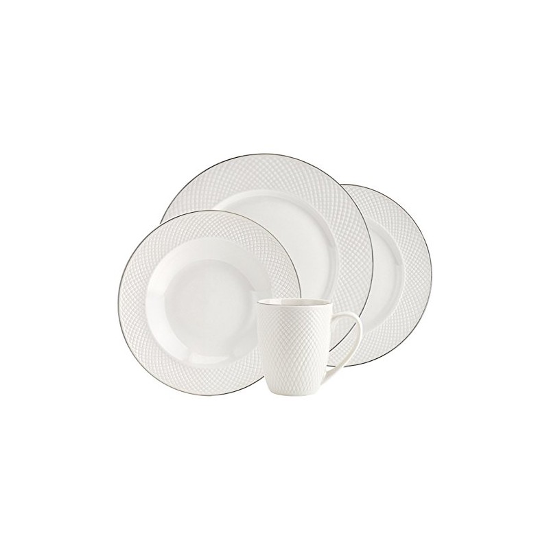 Godinger Lattuccina 16 Piece Dinnerware Set